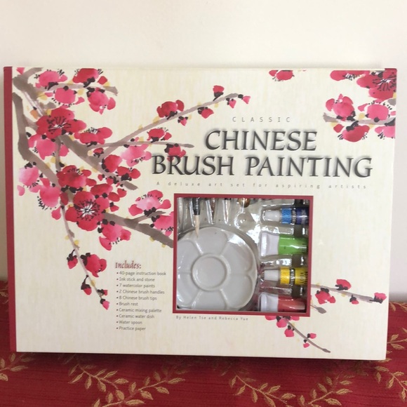 Chinese brush painting set